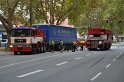 LKW verliert Auflieger Koeln Boltensternstr Pasteurstr P2033